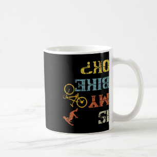 Mug Vtt Bmx Dirt Race Rétro Vélo Est Mon Bi