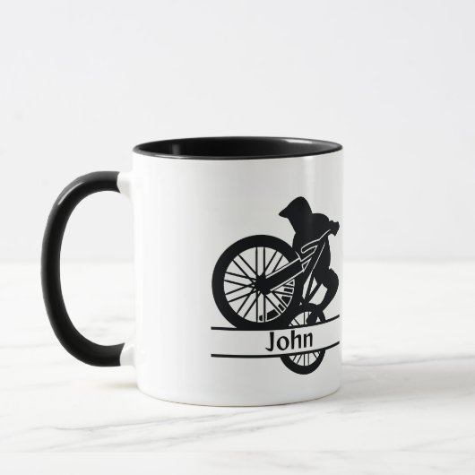 Mug VTT, descente (Gauche)