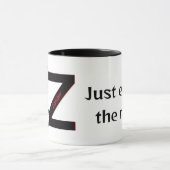 Mug VTT, descente, vélo (Centre)