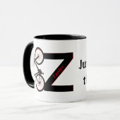 Mug VTT, descente, vélo (Devant gauche)