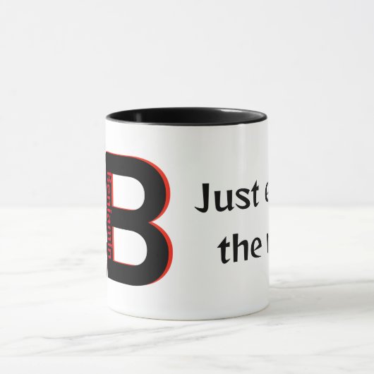 Mug VTT, descente, vélo (Centre)