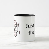 Mug VTT, descente, vélo (Centre)
