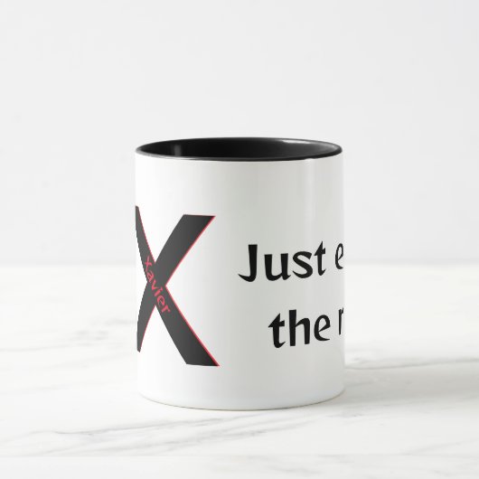 Mug VTT, descente, vélo (Centre)