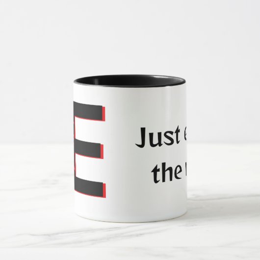 Mug VTT, descente, vélo (Centre)