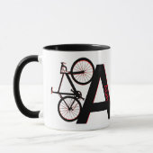 Mug VTT, descente, vélo (Gauche)