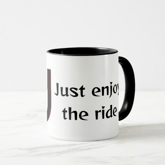 Mug VTT, descente, vélo (Devant droit)