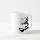 Mug VTT Downhill (Devant droit)