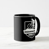 Mug Vtt Downhill Vélo de Montagne (Devant droit)