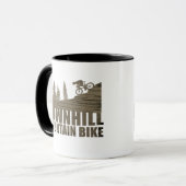 Mug VTT Downhill Vélos de Montagne (Devant gauche)