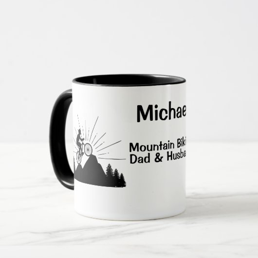 Mug VTT Papa Et Mari (Devant gauche)