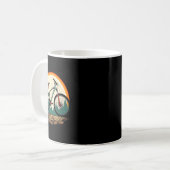 Mug VTT Portrait Randonnée sur sentier  (Devant gauche)