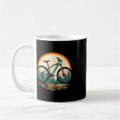 Mug VTT Portrait Randonnée sur sentier  (Gauche)
