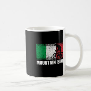 Mug VTT Sport, Drapeau Italie, Vélo Italien