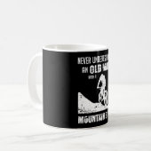 Mug VTT Vélo Sous-estimer Cadeau (Devant gauche)