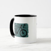 Mug VTT vintage (Devant gauche)