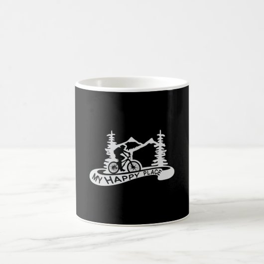 Mug VTT VTT Cadeau VTT VTT Downhill Vélo MTB (Centre)