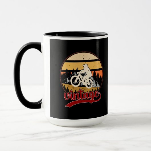 Mug VTT VTT Mountain-RIDE VTT Mountain-Bike (Gauche)