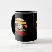 Mug VTT VTT Mountain-RIDE VTT Mountain-Bike (Devant gauche)