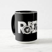 Mug VTT VTT Mountain-RIDE VTT Mountain-Bike (Devant gauche)