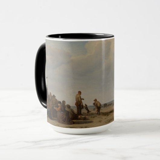Mug Vue | 1663-1665 de plage (Devant gauche)