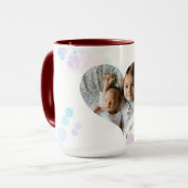 Mug Vue à l'intérieur de mon coeur aimé portrait (Devant gauche)