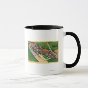 Mug Vue aérienne d'air FieldSt de Lambert. Louis, MOIS