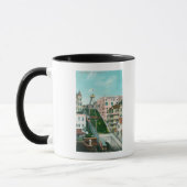 Mug Vue aérienne de Angels Flight Trolley (Gauche)