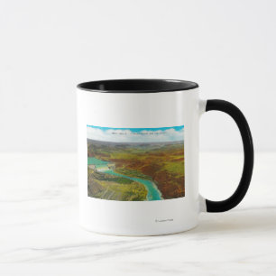 Mug Vue aérienne de barrage grand de Coulee