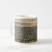 Mug Vue aérienne de Berkeley, la Californie (1909) (Devant gauche)