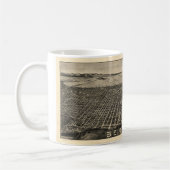 Mug Vue aérienne de Berkeley, la Californie (1909) (Gauche)