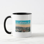 Mug Vue aérienne de CityCoeur d'Alene, ID (Gauche)