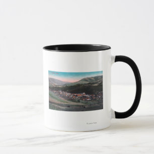 Mug Vue aérienne de CityCuldesac, ID