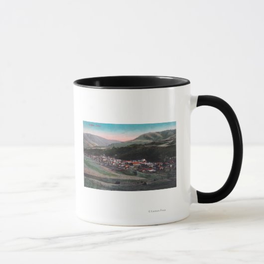 Mug Vue aérienne de CityCuldesac, ID (Droite)