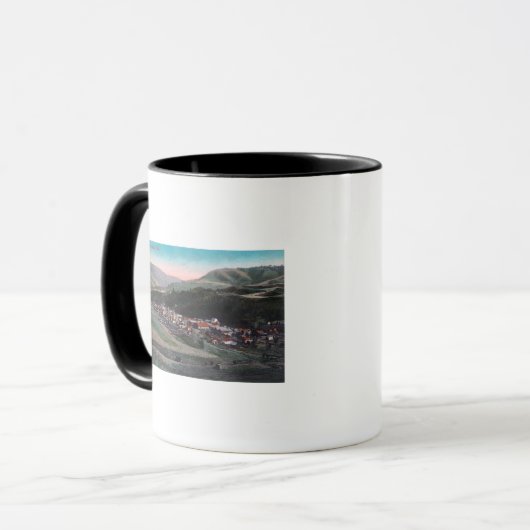 Mug Vue aérienne de CityCuldesac, ID (Devant gauche)