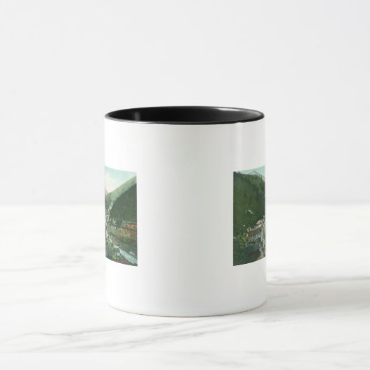 Mug Vue aérienne de CityGem, ID (Centre)