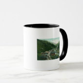 Mug Vue aérienne de CityGem, ID (Devant droit)