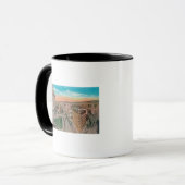 Mug Vue aérienne de CityOakland, CA (Devant gauche)