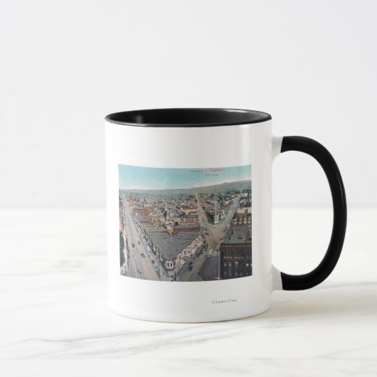 Mug Vue aérienne de CityOakland, CA (Droite)