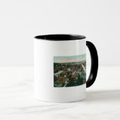 Mug Vue aérienne de CityVallejo, CA (Devant droit)