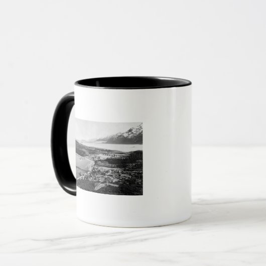 Mug Vue aérienne de Haines, Alaska (Devant gauche)