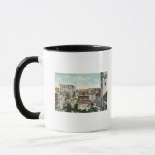 Mug Vue aérienne de Harrington Corner (Gauche)