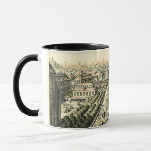 Mug Vue aérienne de jardin formel par Éric Dahlbergh
