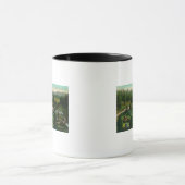 Mug Vue aérienne de la boucle Cantara (Centre)