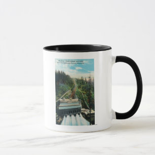 Mug Vue aérienne de la centrale électrique Electron
