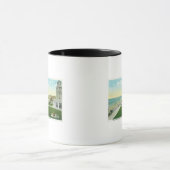 Mug Vue aérienne de la promenadeBord de mer, OU (Centre)