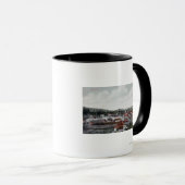 Mug Vue aérienne de la ville (Devant droit)