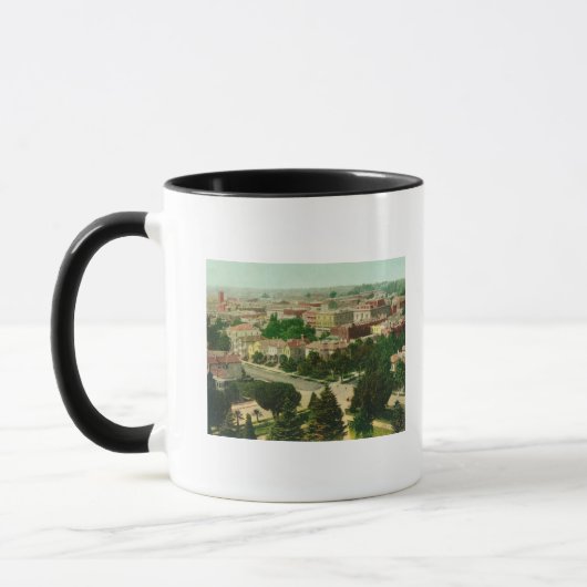 Mug Vue aérienne de la ville (Gauche)