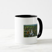 Mug Vue aérienne de la ville 2 (Devant droit)