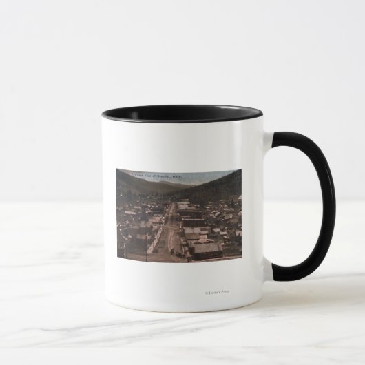 Mug Vue aérienne de la ville 3 (Droite)