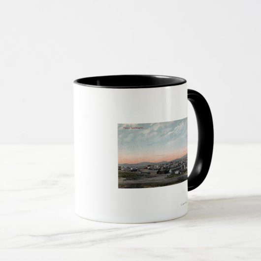 Mug Vue aérienne de la ville 4 (Devant droit)